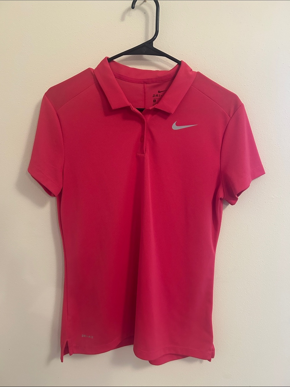 Nike Women’s Hot Pink Dri-FIT Polo